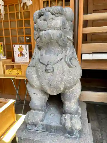 小網神社の狛犬