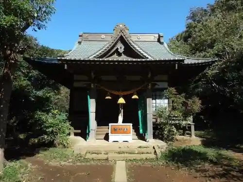 大庭神社の本殿