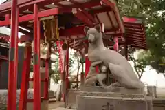 花園神社の狛犬