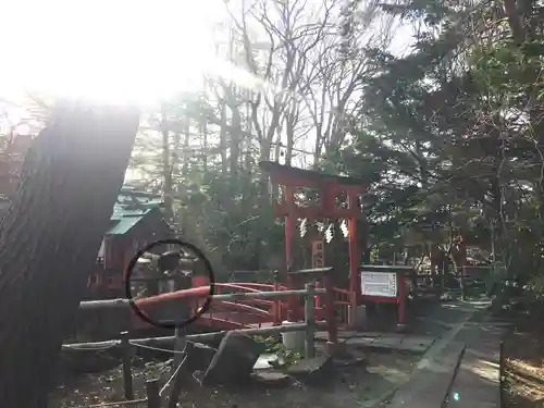 白石神社の鳥居