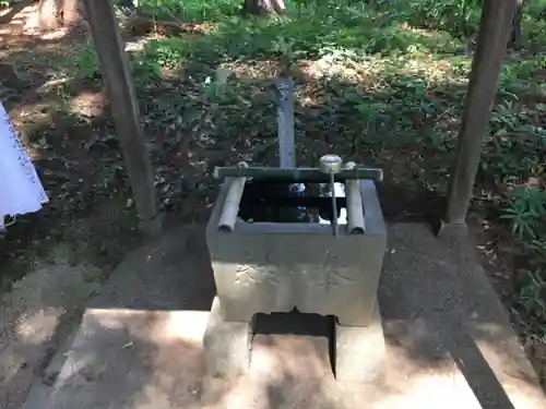 夷針神社の手水舎