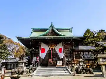 若宮八幡社(力長町)の本殿・本堂