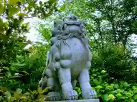 鎮守氷川神社の狛犬