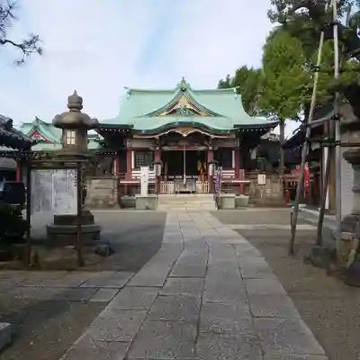 諏訪神社の本殿・本堂