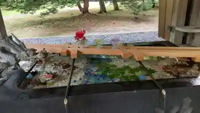 帯廣神社の手水舎