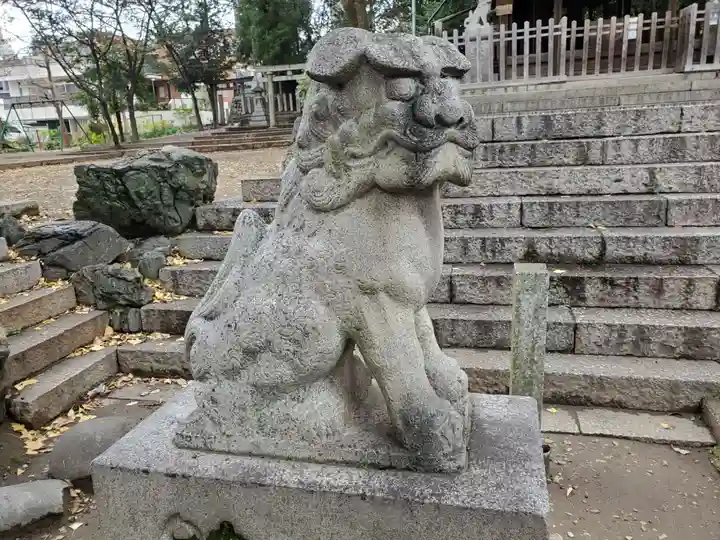 白山神社(大須白山神社)の狛犬