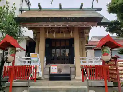 皆中稲荷神社の本殿・本堂