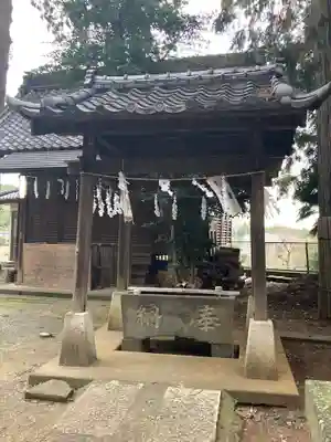 氷川神社の手水舎