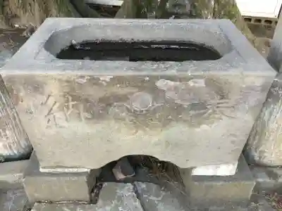 東谷北野神社の手水舎