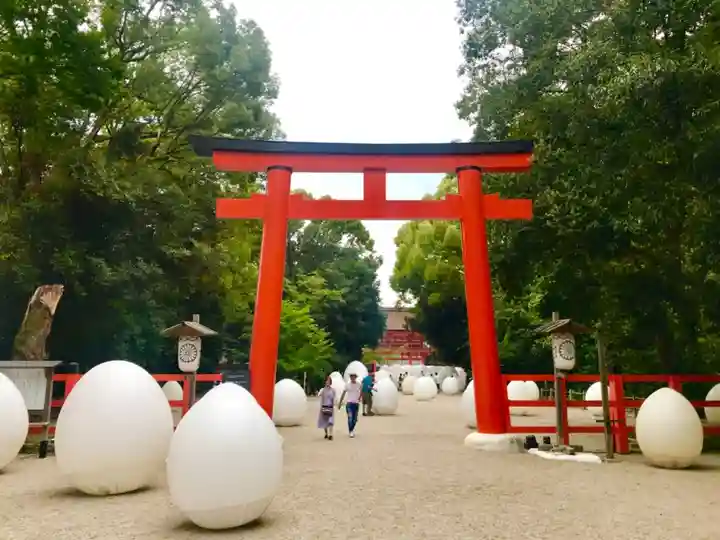 賀茂御祖神社(下鴨神社)の鳥居