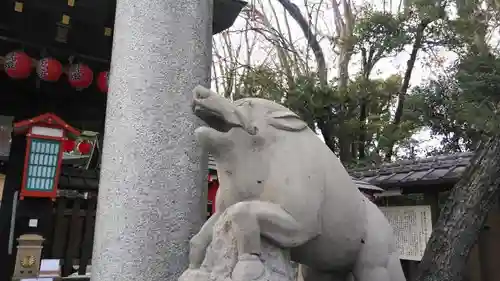 護王神社の狛犬