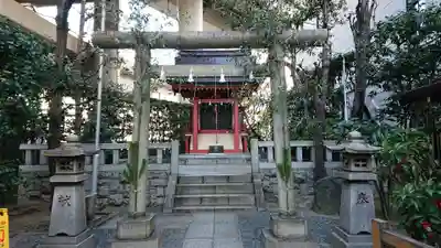 兜神社の鳥居
