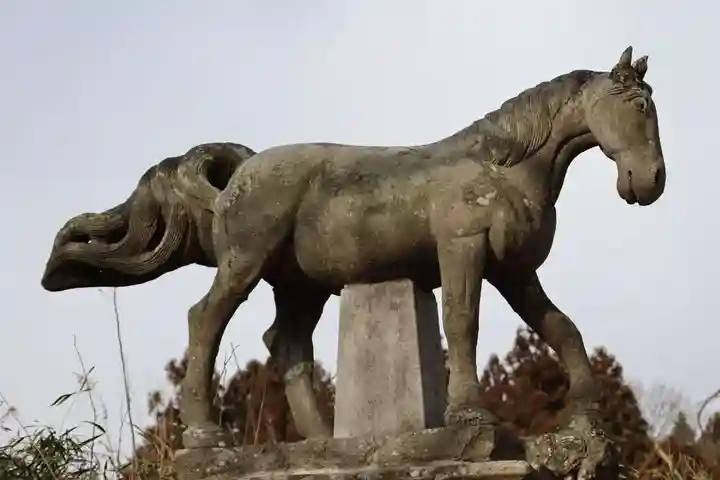 坂本観音堂の狛犬