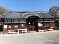 百済王神社の本殿・本堂