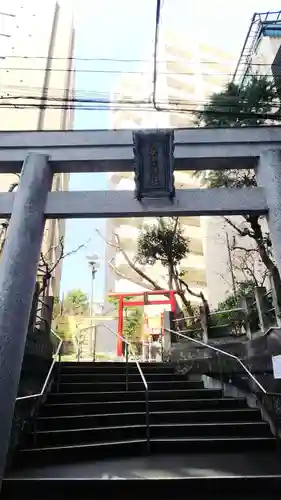 妻戀神社の鳥居