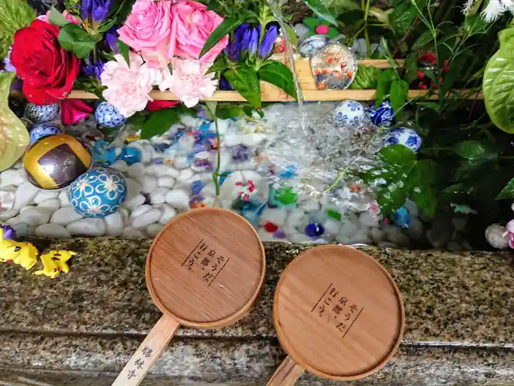 勝林寺の手水舎