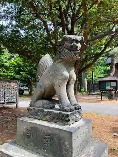 大谷地神社の狛犬
