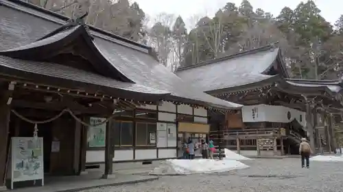 戸隠神社中社の本殿