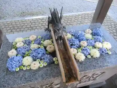 川越八幡宮の手水舎