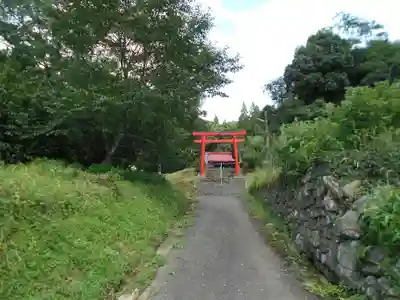 早川厳島神社の鳥居