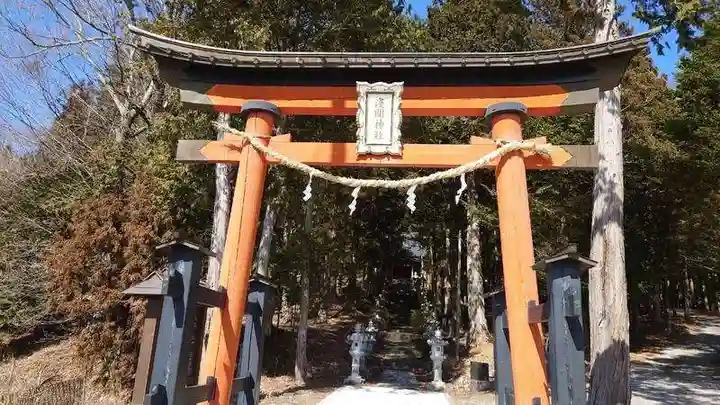 淺間神社(忍野村内野)の鳥居