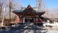 山中諏訪神社の本殿