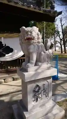 宇夫須奈神社(木曽川町)の狛犬
