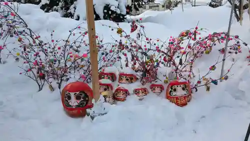 神居神社遥拝所の初詣
