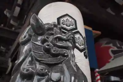 櫛田神社の狛犬