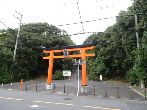 多治速比売神社の鳥居