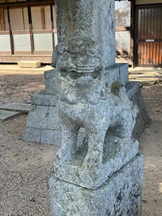 宇部八幡神社の狛犬