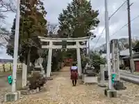 栩原稲荷神社の鳥居