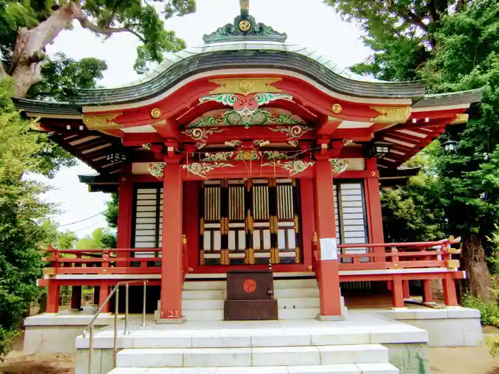 柴又八幡神社の本殿・本堂