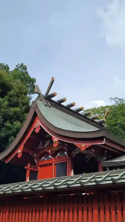峯ヶ岡八幡神社の本殿・本堂