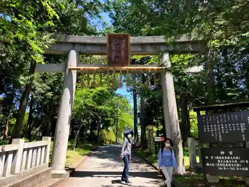 冨士御室浅間神社(山梨県)