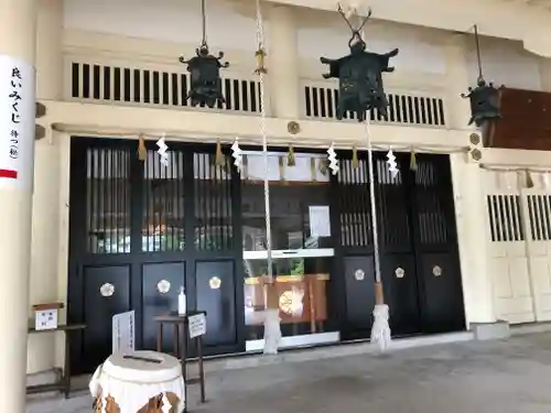 福井県護国神社の本殿・本堂