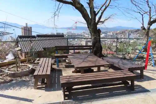 照日神社の景色