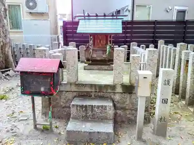 八幡社（大秋八幡社）の末社・摂社