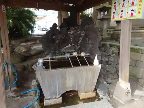 豊積神社の手水