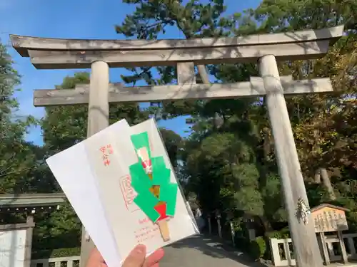 寒川神社の鳥居