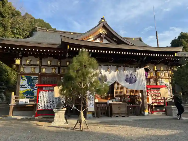 恩智神社の本殿・本堂