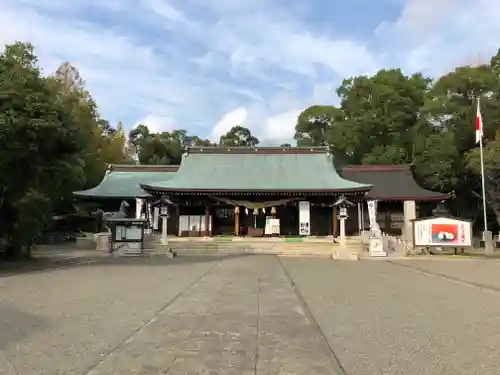 熊本縣護國神社の本殿・本堂