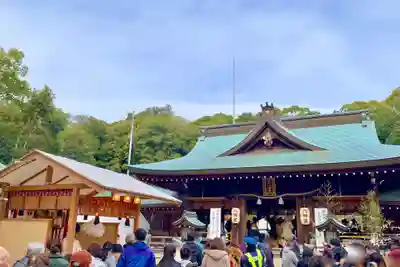 多井畑厄除八幡宮の本殿・本堂