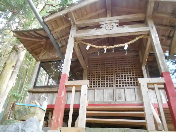 天月神社の本殿・本堂