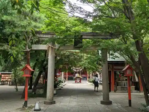 冠稲荷神社の鳥居