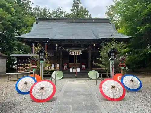 滑川神社 - 仕事と子どもの守り神(福島県)