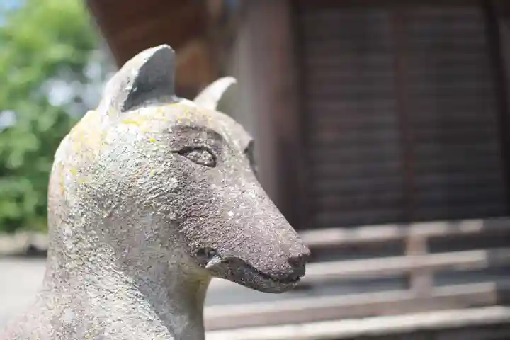 稲荷神社の狛犬