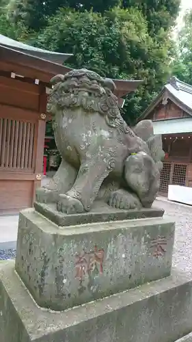 岩槻久伊豆神社の狛犬