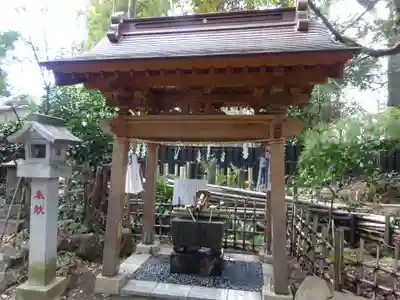 御霊神社の手水舎