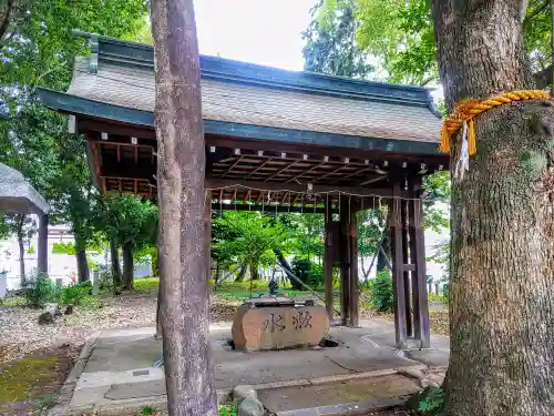 神明社（小牧神明社）の手水舎